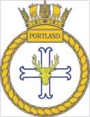 HMS Portland Ships Badge